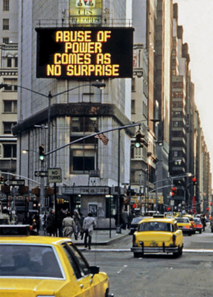 Jenny Holzer opere installazioni