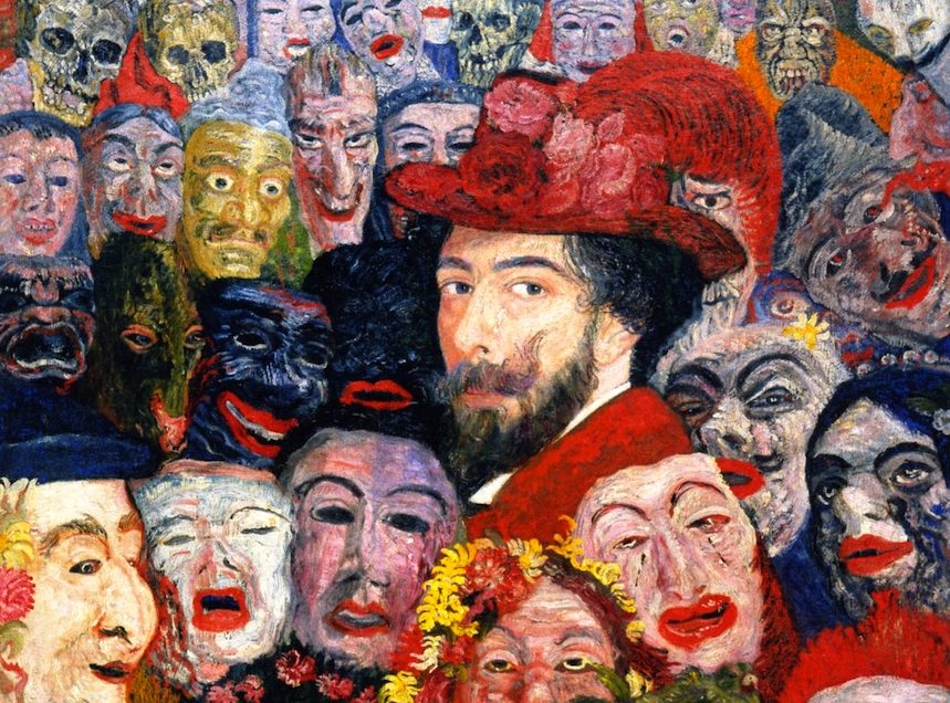 Ensor arte opere maschere