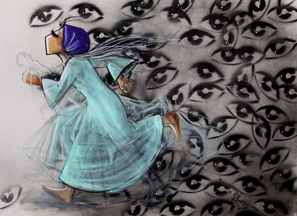 Shamsia hassani artista afghana