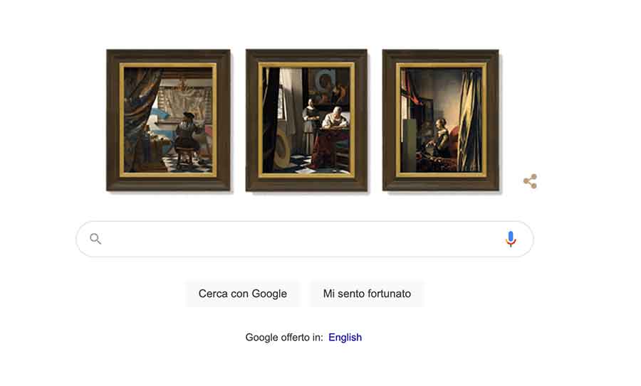 Johannes Vermeer doodle